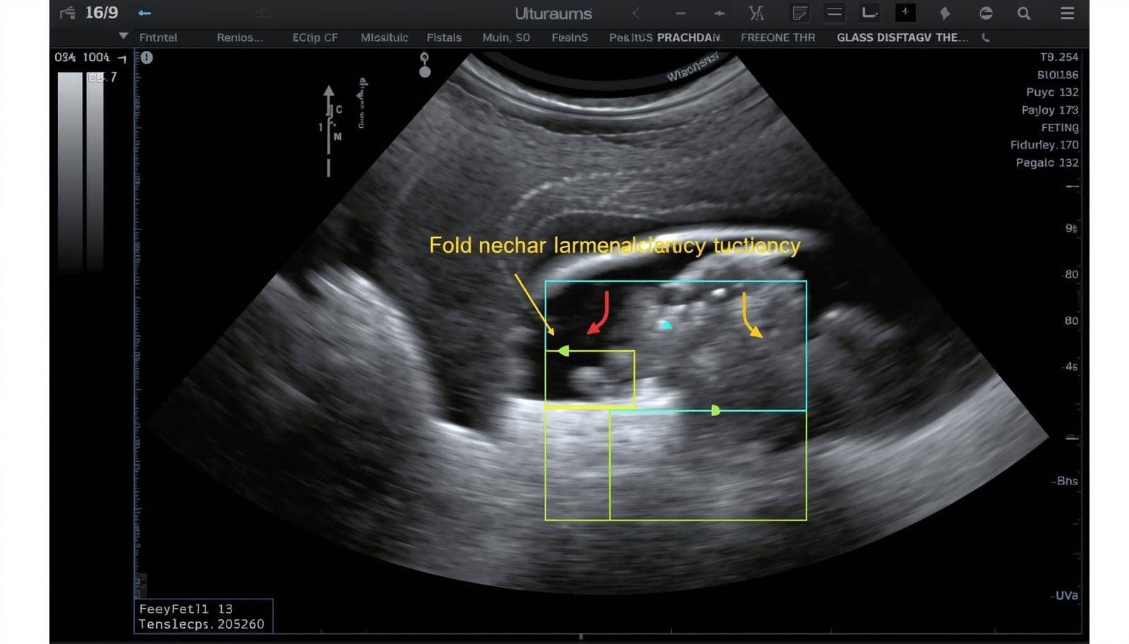 photo d'une échographie montrant un foetus avec trisomie 21 : Emmanuel-SOS-Adoption